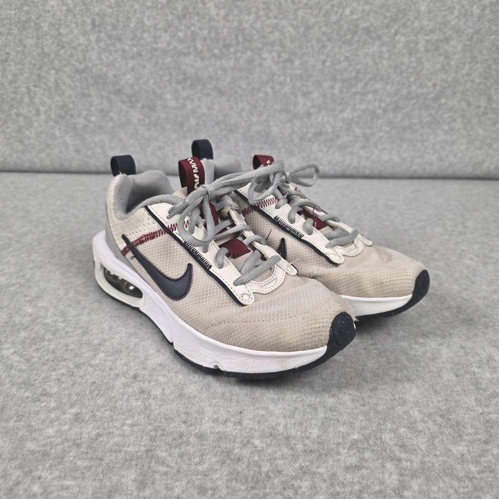 Nike Air Max AP Shoes Kids Size 4.5Y Beige Gray Mesh Athletic Running Sneaker